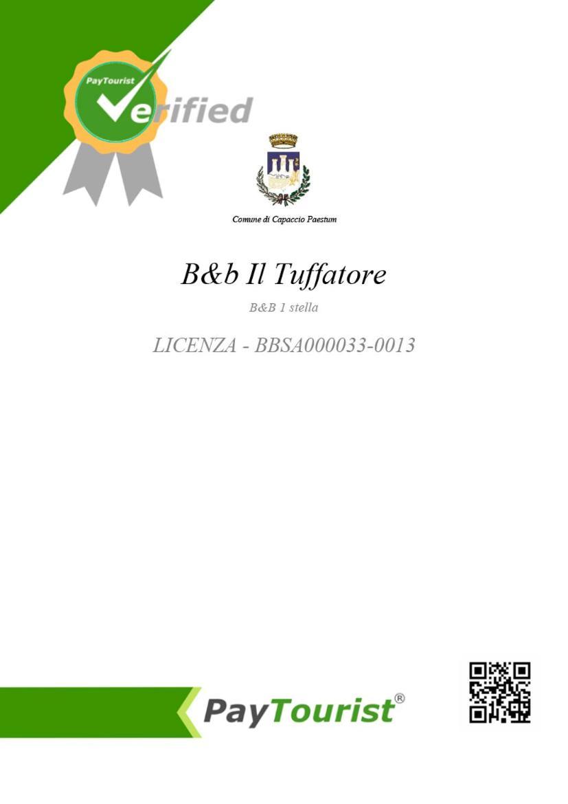 Il Tuffatore B&B Capaccio Bagian luar foto